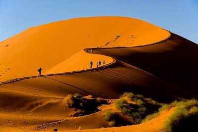 Le désert du Namib.