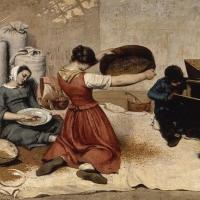 1854 - Les cribleuses de blé