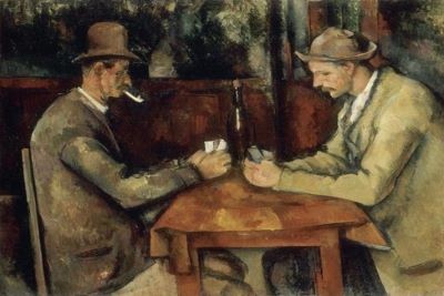 Cézanne les joueurs de cartes 