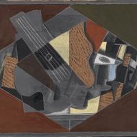 1917 -  Guitare et verre