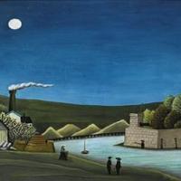 Henri Rousseau la Seine a  Suresnes -1911