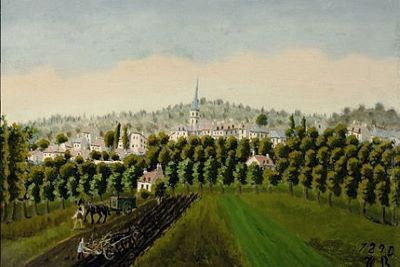 Henri Rousseau vue de Billancourt et bas Meudon -1890
