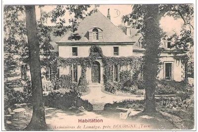 Château de Limatge 1864