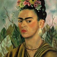1940 auto portrait frida
