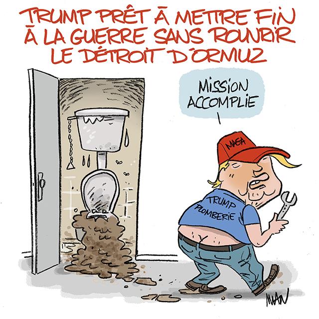 trump débouche