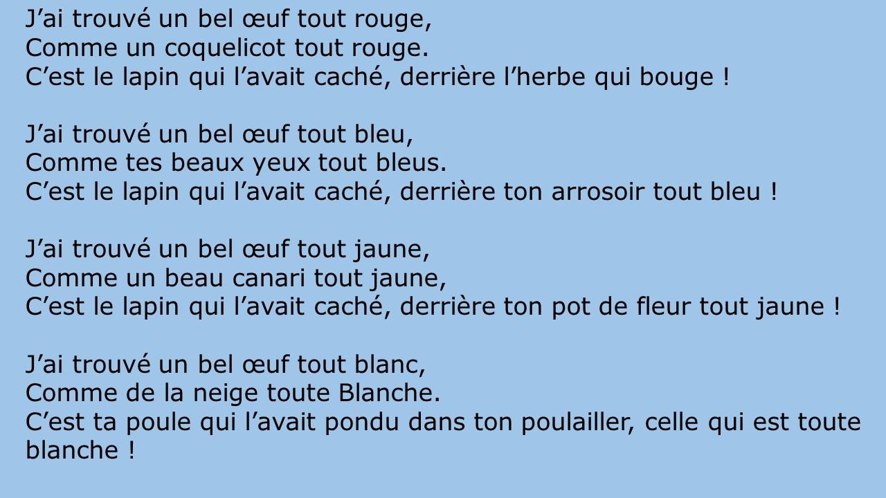 Eouf de paques