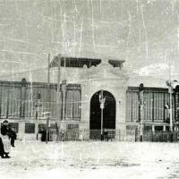 Halles de Narbonne 1901 en Construction