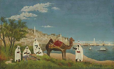 Henri rousseau paysage d alger1880