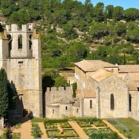 Maquette abbaye lagrasse
