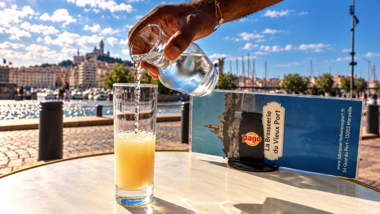 Maquette le pastis en garde a vue