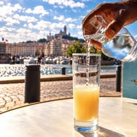 Maquette le pastis en garde a vue