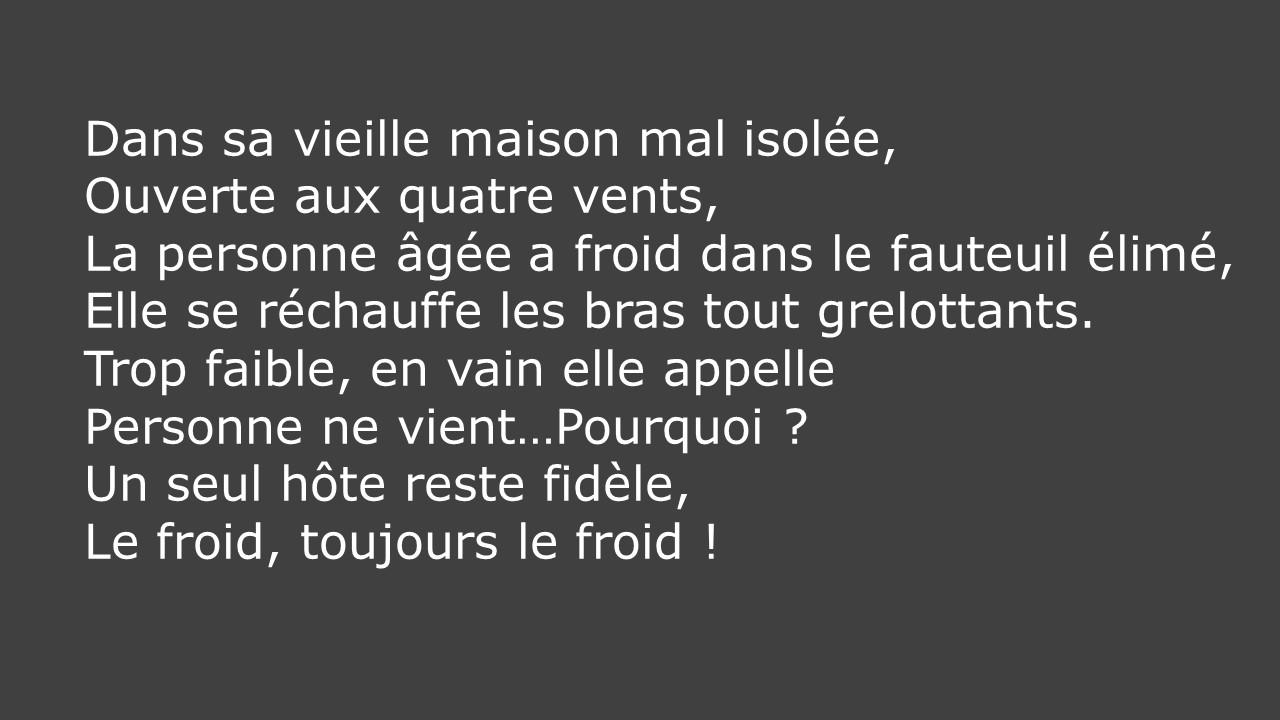 Maquette personne agee