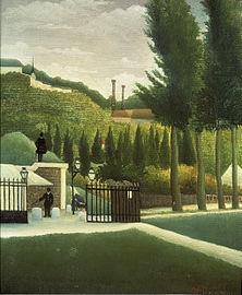 The customs post by henri rousseau c1890