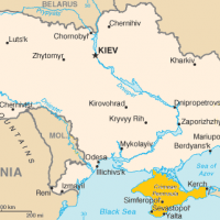 Ukraine map disputed territory