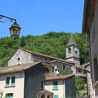 Verreries de moussans eglise vue 1